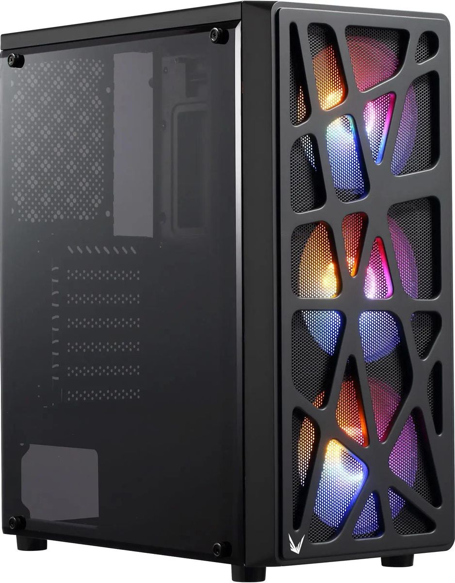 Корпус ATX Formula Mana, Midi-Tower, без БП,  черный [mana ( v2)]